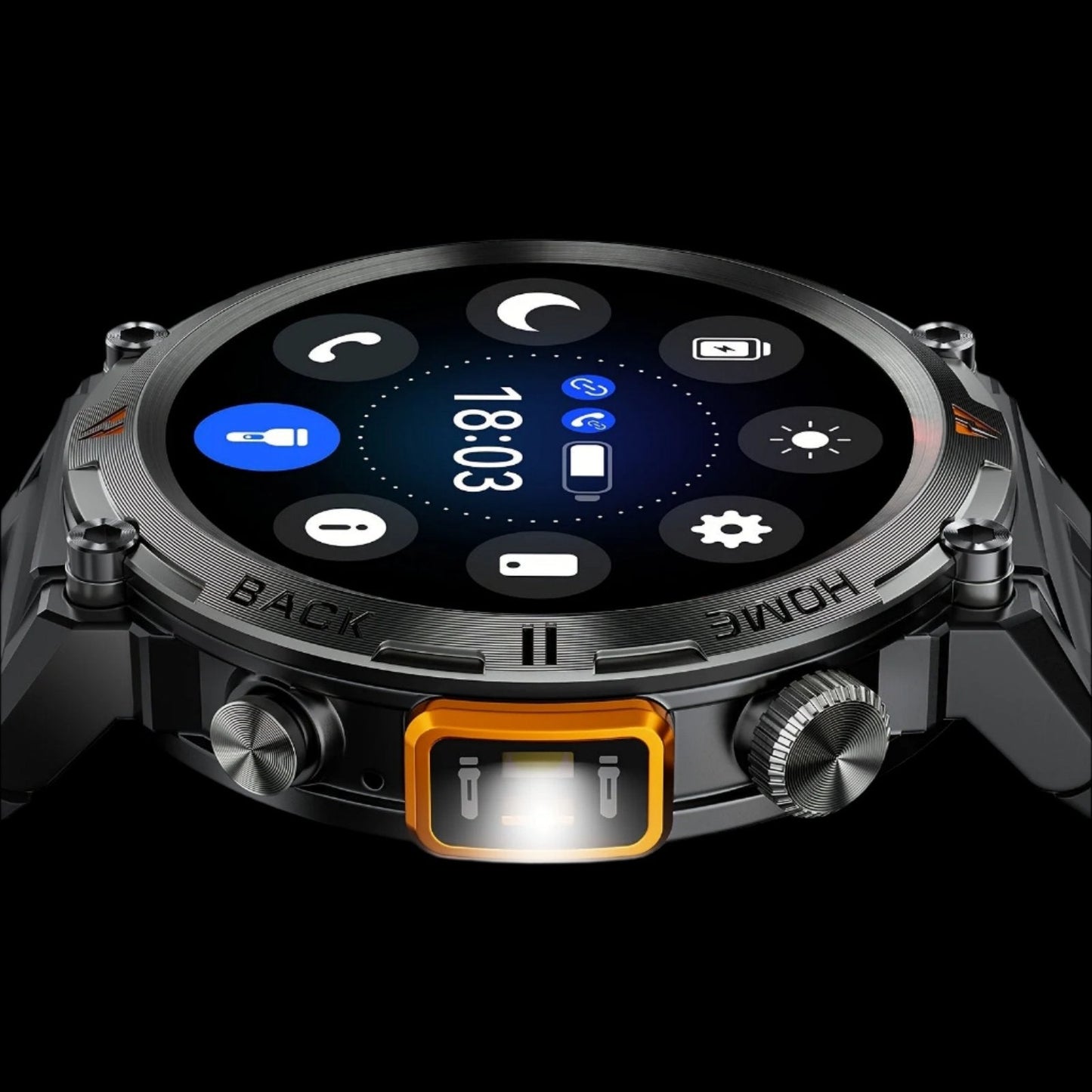 Rynx | Leo - Tactical LED Fitness Smartwatch