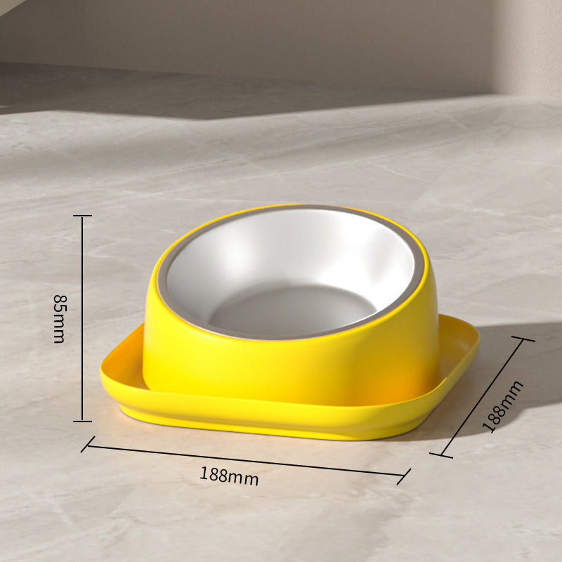Rynx | 15-Degree Anti-Spill Pet Food Bowl