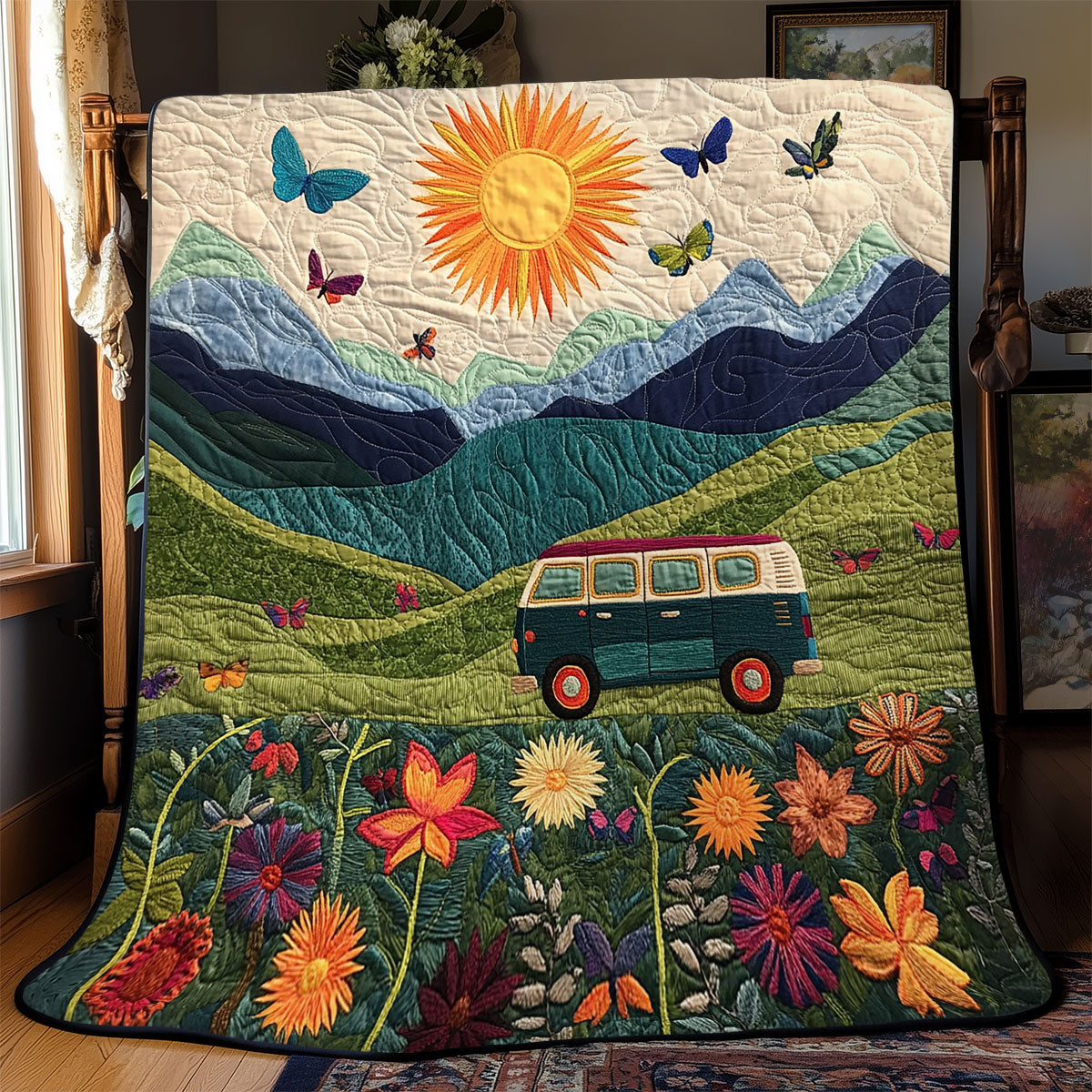 Rynx | Road Trip Blooms Quilt