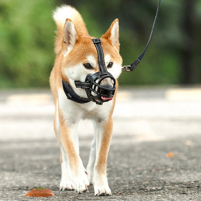 Rynx | Breathable Anti-Barking Dog Muzzle for Medium and Large Breeds