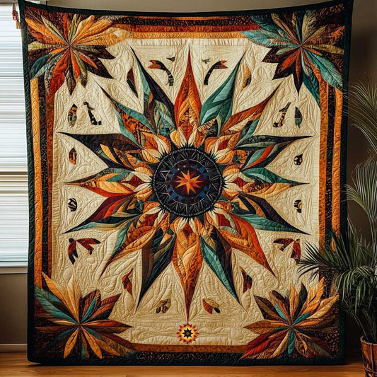 Rynx | Sun Symbol Native American Quilt