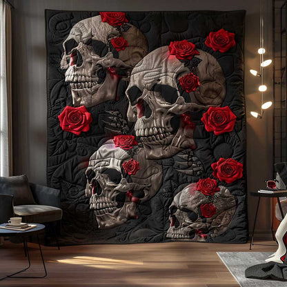 Rynx | Eternal Skull and Roses Comforter