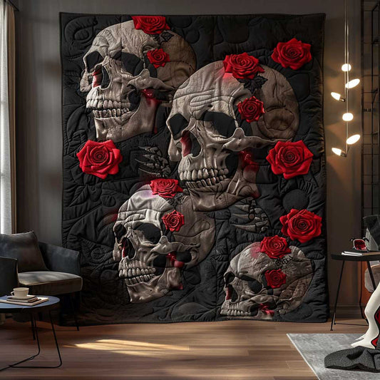 Rynx | Eternal Skull and Roses Comforter
