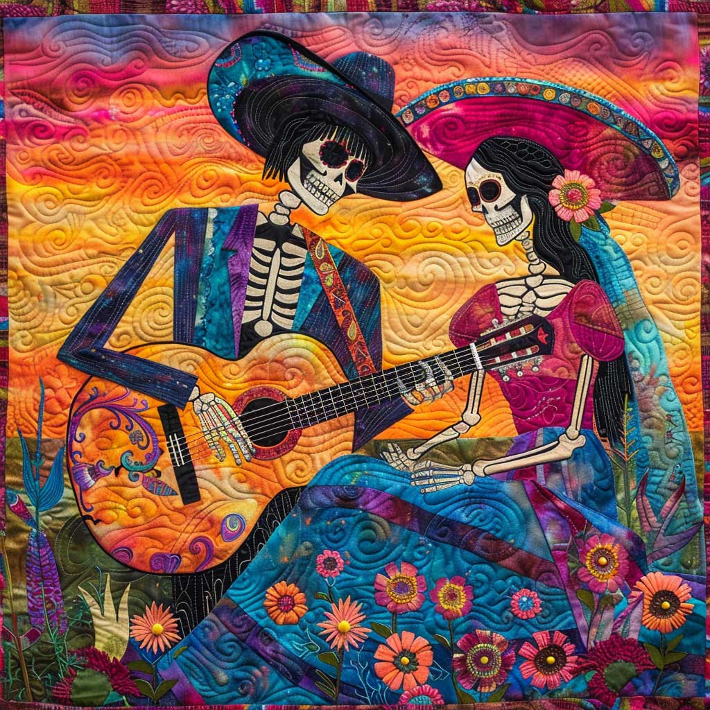 Rynx | Day of the Dead Quilt