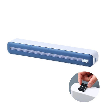 Rynx | Magnetic Kitchen Wrap Dispenser with Cutting Mechanism | Multi-purpose Organizer for Foil, Film & Paper
