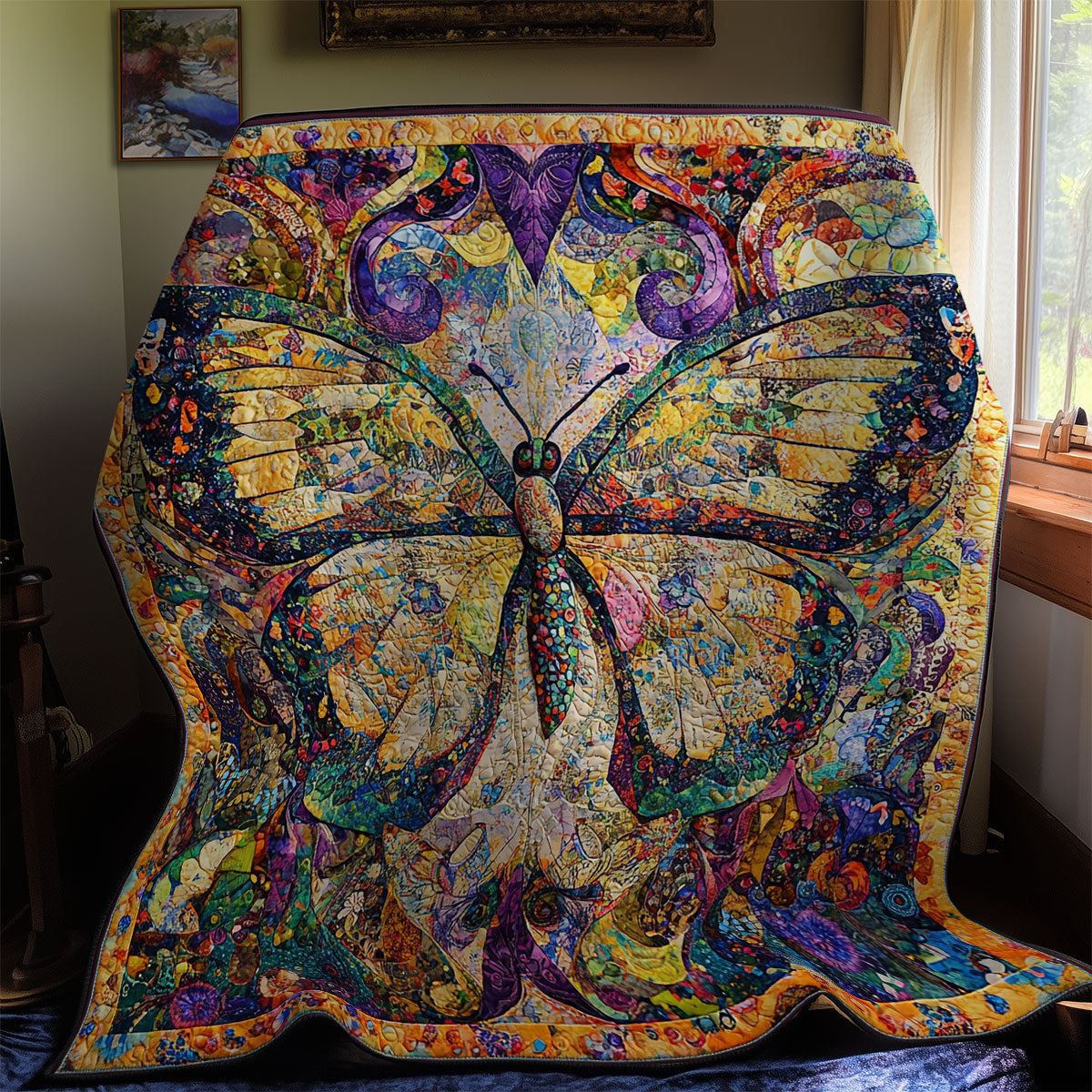 Rynx | Abstract Butterfly Quilt