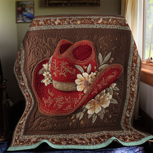 Rynx | Red Cowboy Hat Quilt