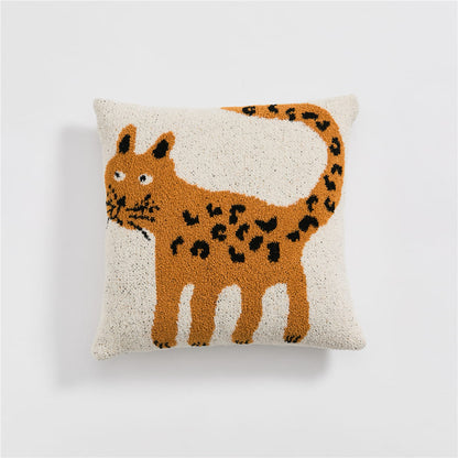 Rynx | Sweet Dot Cat Microfiber Knitted Pillow Cover