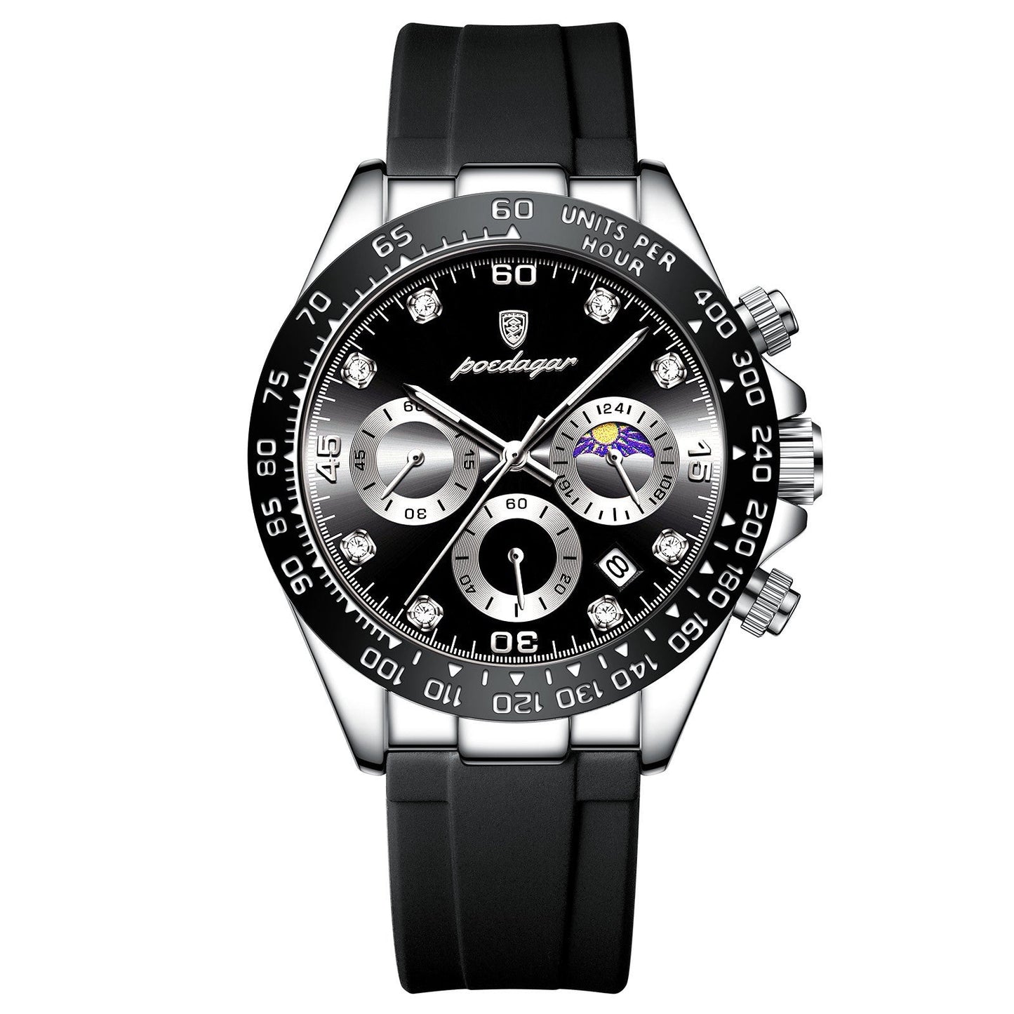 Rynx | Men's Multi-functional Fashionable Waterproof Quartz Watch