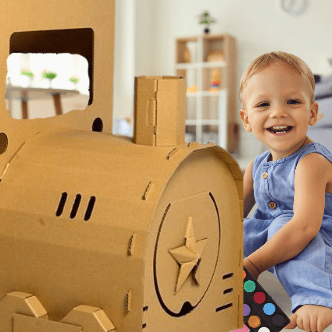 RYNX | Creative Cardboard Set - DIY Figures Building and Playing