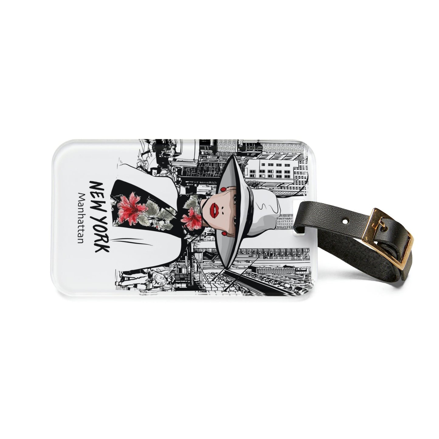 Rynx | Personalized chic acrylic luggage tags - stylish travel essential