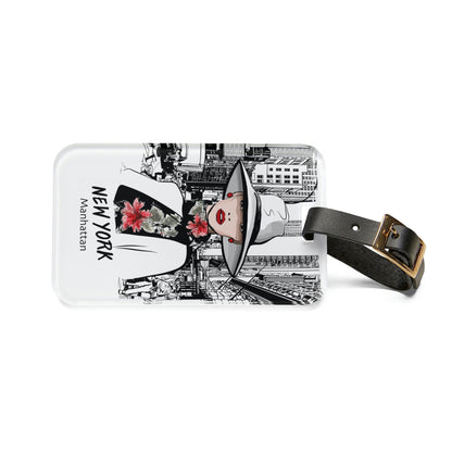 Rynx | Personalized chic acrylic luggage tags - stylish travel essential