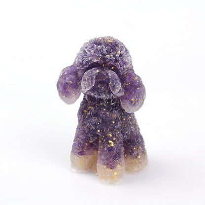 Rynx | Frendorf Natural Crystal Poodle Gemstone Decoration