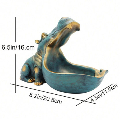 Rynx | HippoServe - Hippo figure with candy bowl & keychain