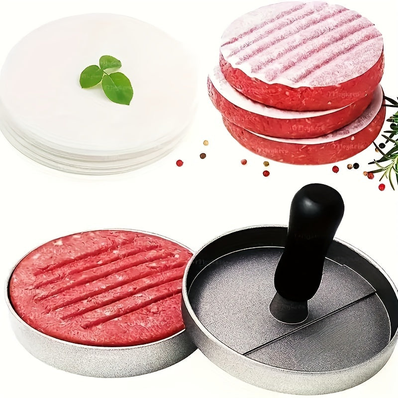 Rynx | 500pcs Non-Stick Hamburger Paper Sheets – Food Separators for Storing and Freezing Burgers, Cookies, Versatile Kitchen Gadgets for Home and Restaurant Use