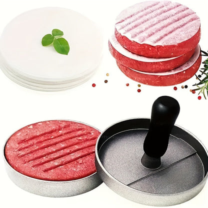 Rynx | 500pcs Non-Stick Hamburger Paper Sheets – Food Separators for Storing and Freezing Burgers, Cookies, Versatile Kitchen Gadgets for Home and Restaurant Use