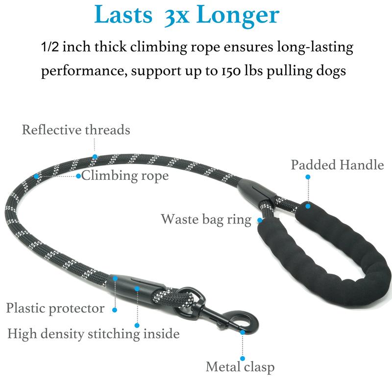 Rynx | Duty Dog Lead with Shock Absorbing Bungee