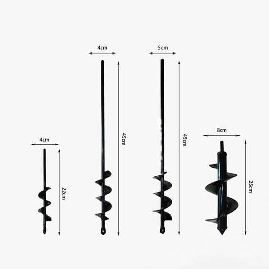 Rynx | Spiral Garden Drill — High-Load Spiral Auger for Deep Planting