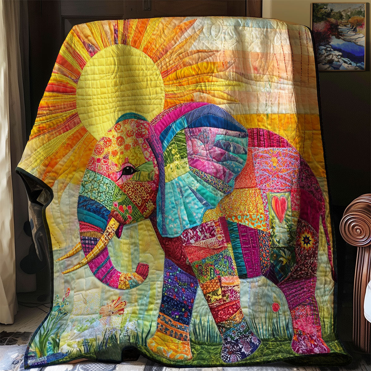 Rynx | Patchwork Elephant Blanket