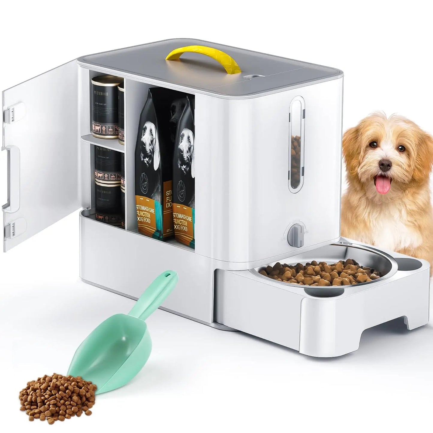 Rynx | Waterproof Pet Dog Food Storage Tank and Feeding Station