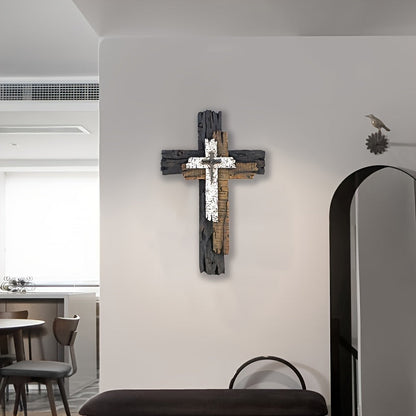 Rynx | RusticCross - Rustic Wood Cross Wall Art