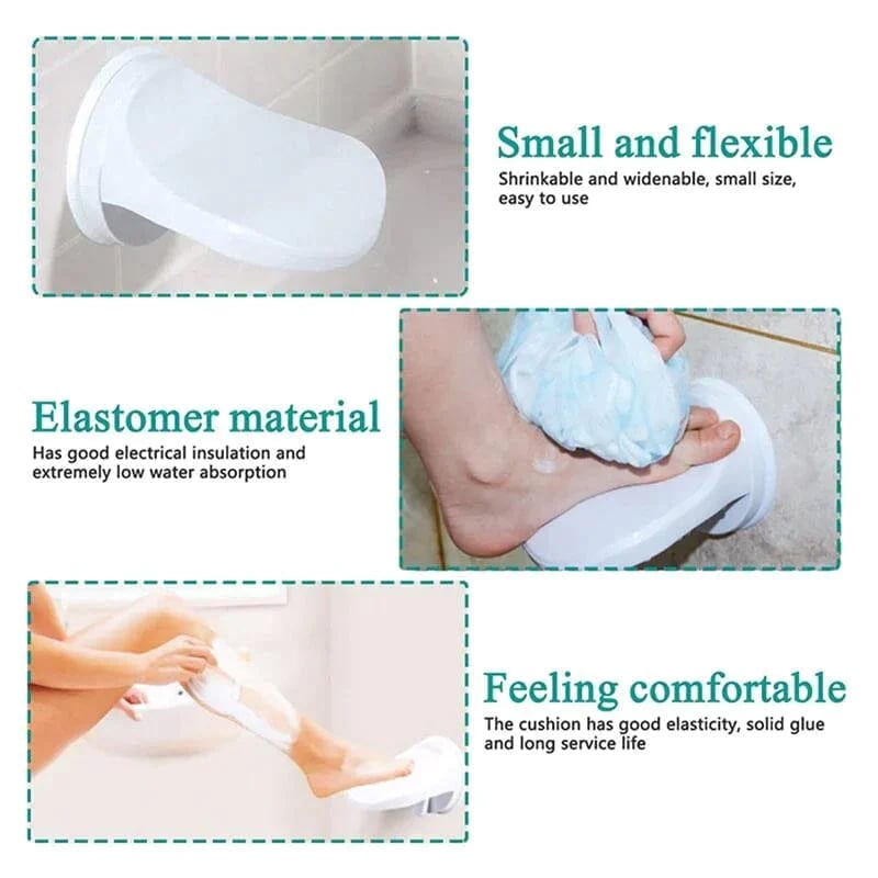Rynx | Suction Cup Footrest – More safety when shaving in the shower