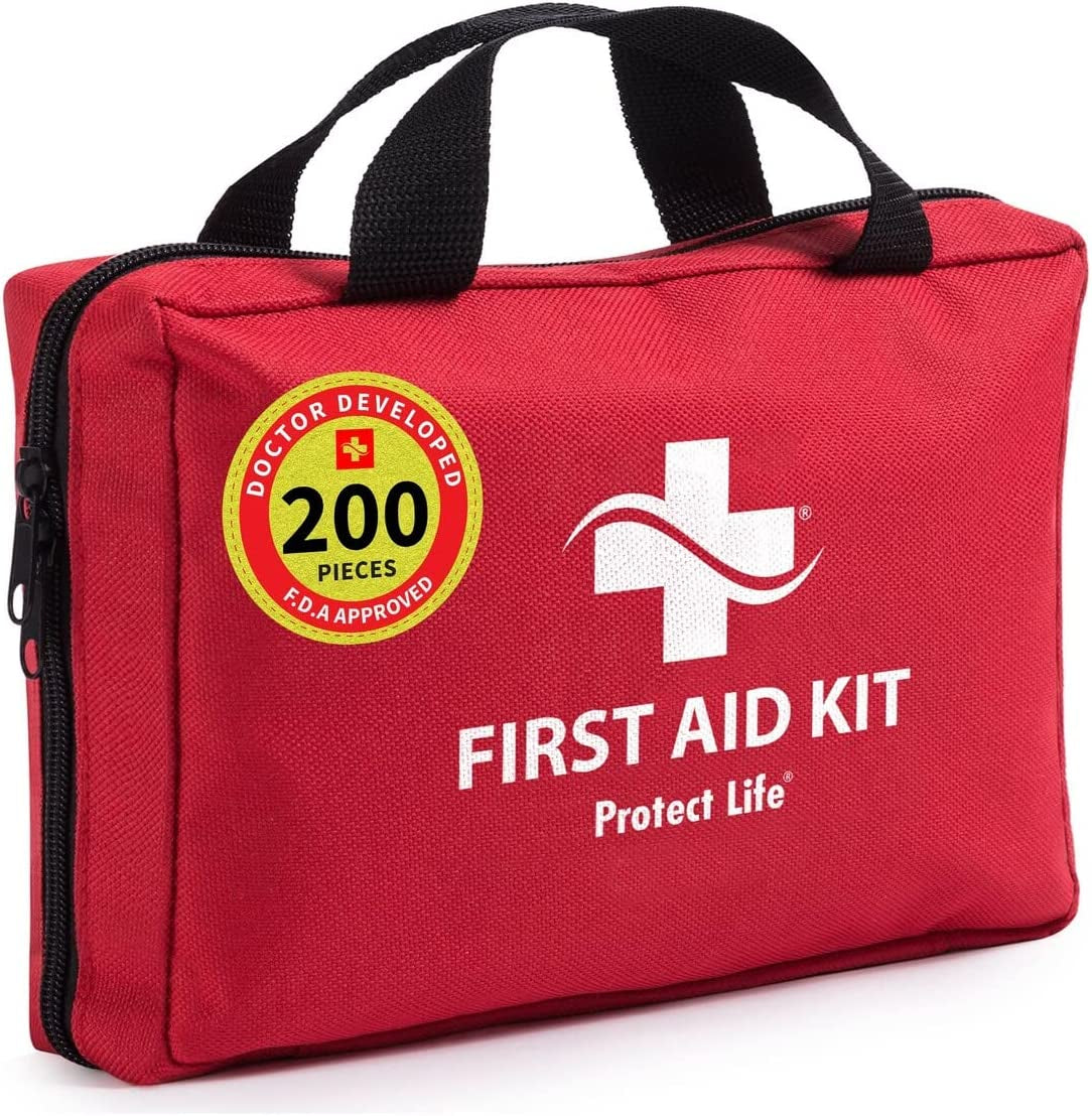 Rynx | First Aid Kit for Home/Businesses - Emergency Kit/Travel First Aid Kit for Car. Small, Mini First Aid Bag Survival/Medical Kit. Hiking First Aid Kit Camping/Backpack kit