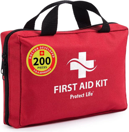 Rynx | First Aid Kit for Home/Businesses - Emergency Kit/Travel First Aid Kit for Car. Small, Mini First Aid Bag Survival/Medical Kit. Hiking First Aid Kit Camping/Backpack kit
