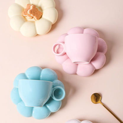 Rynx Chubby Floral Cup and Saucer Set