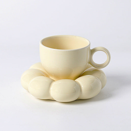 Rynx Chubby Floral Cup and Saucer Set