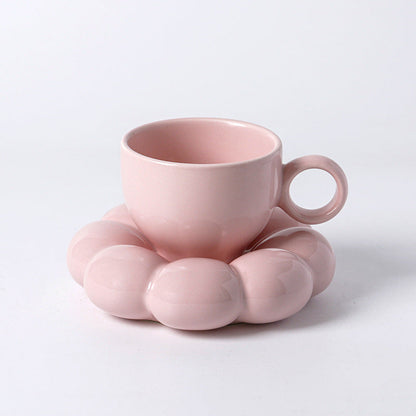 Rynx Chubby Floral Cup and Saucer Set