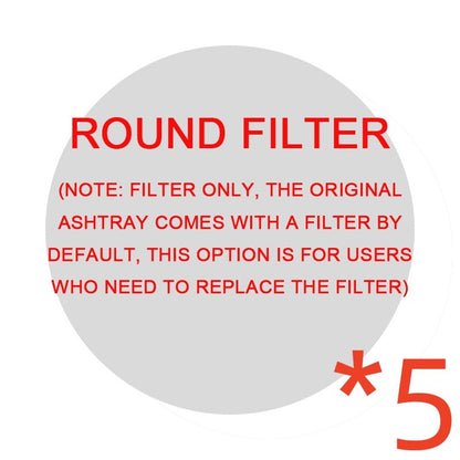 Rynx | Anion Cleaning Ashtray: Portable Smoke Removal