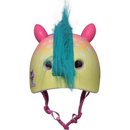 Rynx | Super Rainbow Unicorn Hair Bicycle Helmet, Kids 5+ (50-54Cm)