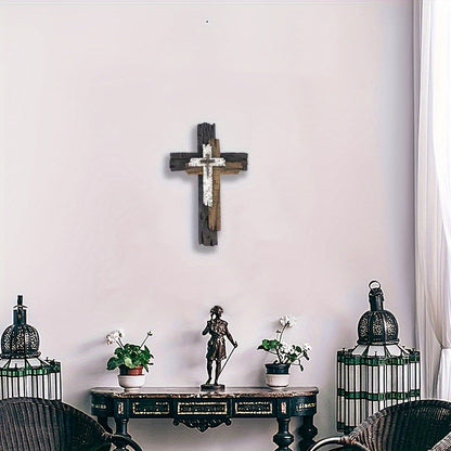 Rynx | RusticCross - Rustic Wood Cross Wall Art