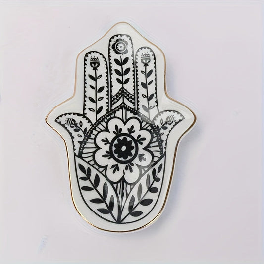 Rynx | PalmTray - Oval Ceramic Jewelry Tray