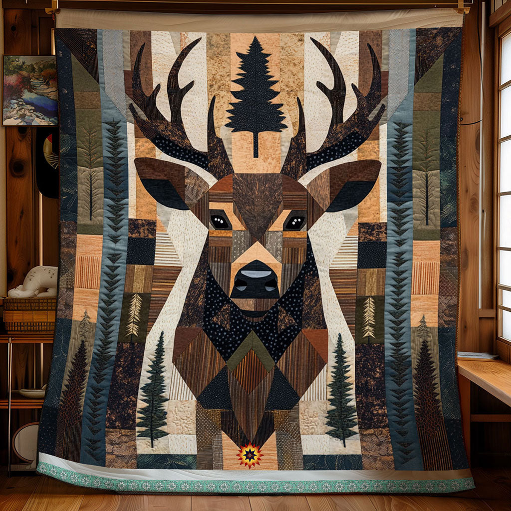 Rynx | Native American Deer Quilt