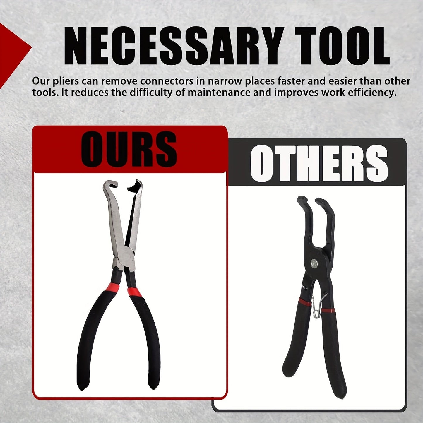Rynx | Laviemot Heavy-Duty Steel Electrical Disconnect Plier - Ideal for MAF Sensors, Fuel Injectors and Ignition Coils - No Power Needed