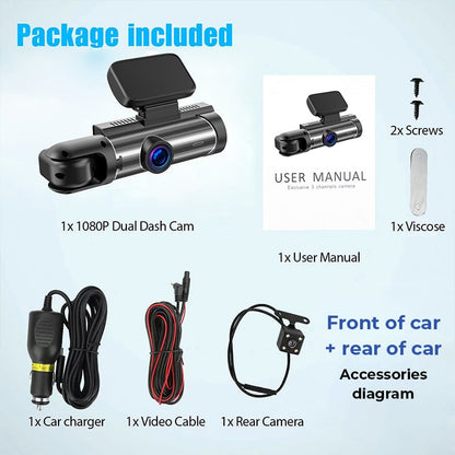 Rynx | Front and rear view camera