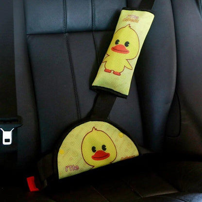 Rynx | Children's Cartoon Safety Seatbelt Cushion and Adjustment Set
