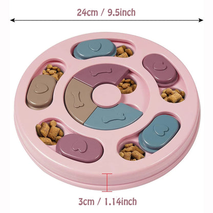 Rynx | Interactive Dog Slow Feeder Bowl - Puzzle Toy
