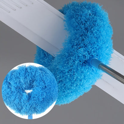 Rynx | Extendable Ceiling Fan Cleaner Duster - Removable and Washable Microfiber Brush, Reaches High Ceilings - Dust Removal for Fans, Furniture, Cars & More - Ideal for Bedroom, Living Room, and Wall Cleaning