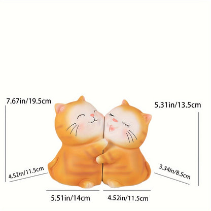 Rynx | LoveCats - Charming Cat Bookends - Perfect for Home & Office Decoration