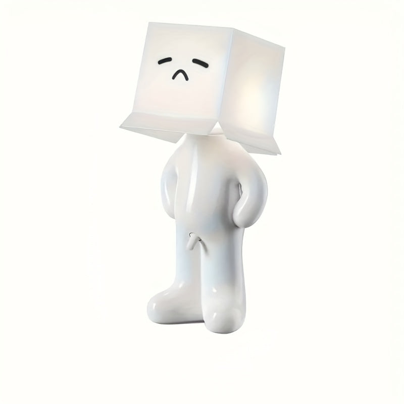 Rynx | CartoonGlow - USB-powered Cartoon Table Lamp with LED Light and Push Button Control