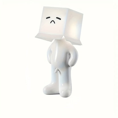 Rynx | CartoonGlow - USB-powered Cartoon Table Lamp with LED Light and Push Button Control