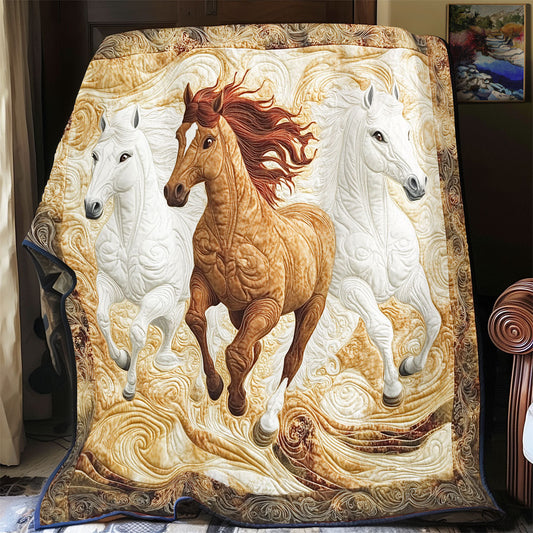 Rynx | Gallop of Grace Quilted Blanket