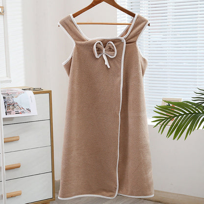 Rynx | Sling Coral Velour Bathrobe