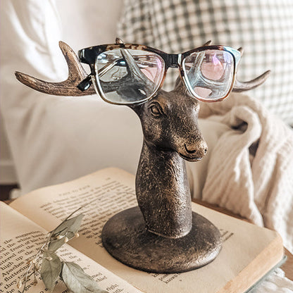 Rynx | Antique Finish Reindeer Table Decoration
