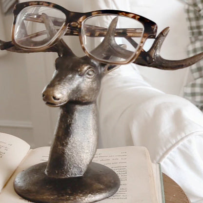 Rynx | Antique Finish Reindeer Table Decoration