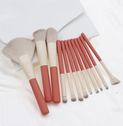 Rynx | 12 Pieces Powder Blush Brush, Complete Set With Makeup Tools
