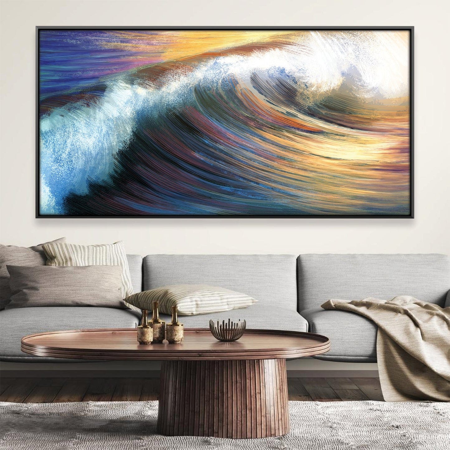 Rynx | Deep Waves Canvas